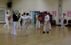 Echauffement Taekwondo